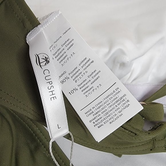 CUPSHE Women’s Ladies Vintage Lace Bikini Sets Beach Swimwear size L NWT - Picture 10 of 12